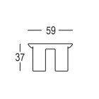 Runder Garten-Couchtisch aus HPL und Polyethylen Made in Italy - Freccia Viadurini