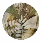 Innen- oder Außen-Couchtisch mit Metallstruktur Made in Italy - Carim Viadurini