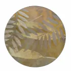 Innen- oder Außen-Couchtisch mit Metallstruktur Made in Italy - Carim Viadurini