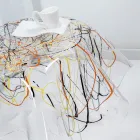 Couchtisch mit Platte und Gestell aus Plexiglas Made in Italy - Brento Viadurini