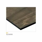 Couchtisch mit runder Platte aus laminiertem HPL Made in Italy - Mina Viadurini