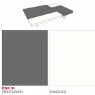 Fenix Couchtisch mit transparenten Füßen Made in Italy - Justin Viadurini