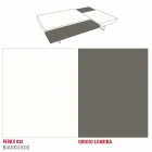 Fenix Couchtisch mit transparenten Füßen Made in Italy - Justin Viadurini