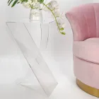 Couchtisch aus Plexiglas aus Virgin Polymer Made in Italy – Elsa Viadurini
