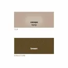 Runder Couchtisch mit Kristallplatte Made in Italy - Indio Viadurini