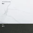 Wandelbarer Couchtisch aus Holz und Metall, Made in Italy - Sanrocco Viadurini