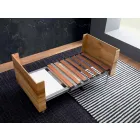 Transformierbarer Couchtisch aus Massivholz Made in Italy - Trabucco Viadurini