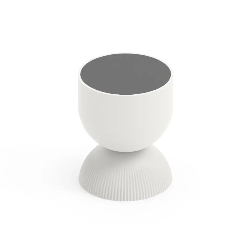 Wohnzimmer-Couchtisch aus Polyethylen in verschiedenen Farben - Loopy Viadurini