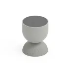 Wohnzimmer-Couchtisch aus Polyethylen in verschiedenen Farben - Loopy Viadurini