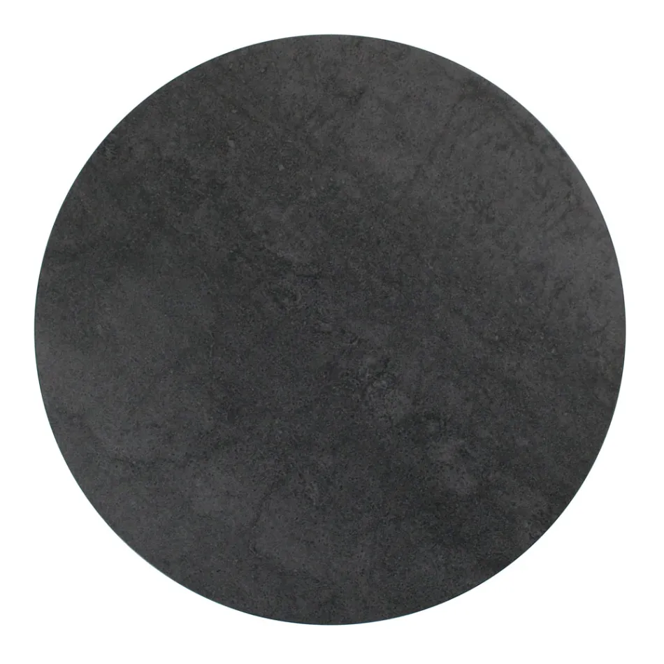 Runder Couchtisch mit Platte aus Feinsteinzeug, hergestellt in Italien – Paini Viadurini