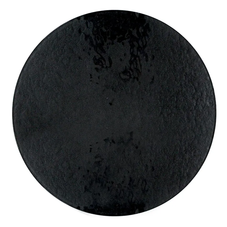 Runder Couchtisch mit Glasplatte, hergestellt in Italien – Paini Viadurini