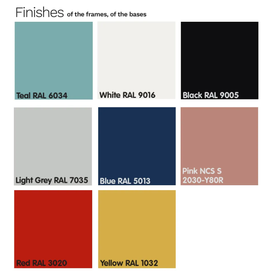 Runder Outdoor-Couchtisch aus HPL mit Metallgestell Made in Italy - Makino Viadurini