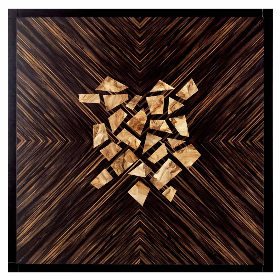 Design Couchtisch aus Massivholz Grilli Zarafa in Italien hergestellt Viadurini