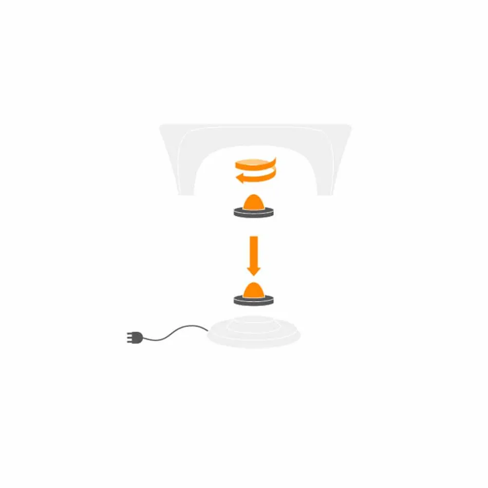 Heller Couchtisch mit Sektflasche, Outdoor- oder Indoor-Design - Lily von Myyour Viadurini