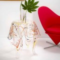 Moderner mehrfarbiger Plexiglas-Couchtisch aus Italien, Otto