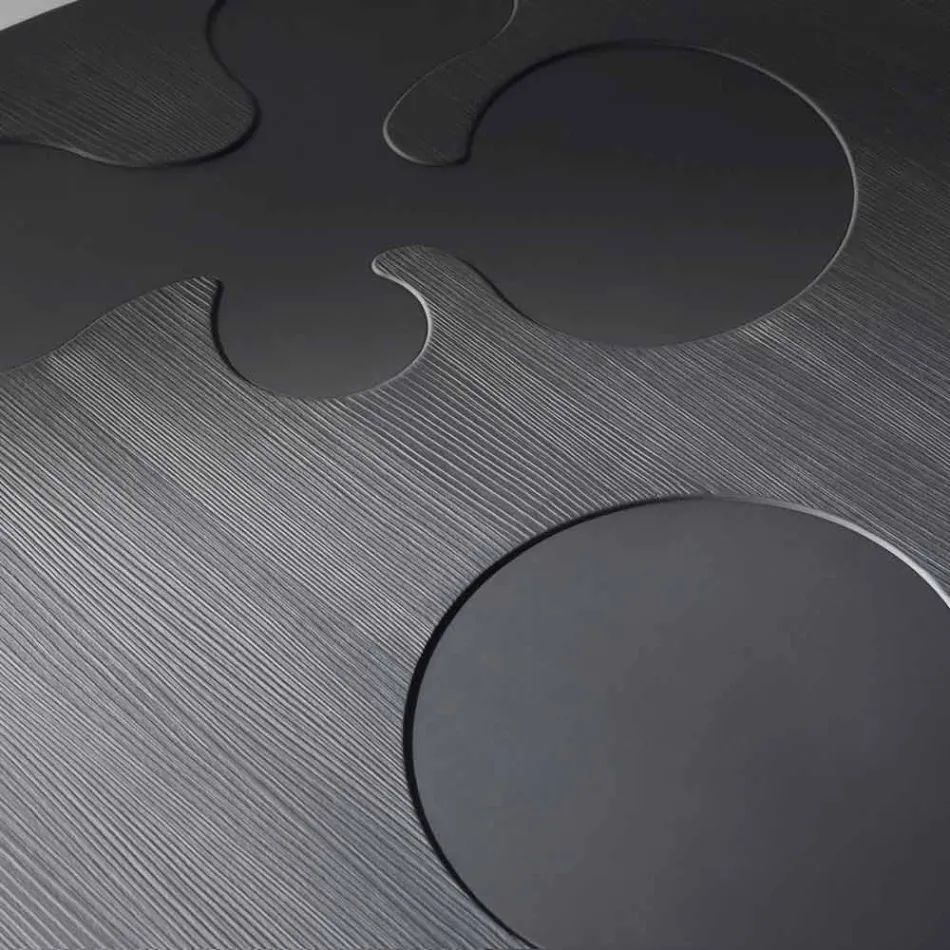 moderner Couchtisch aus lackierten Lärche Giglio gemacht Viadurini