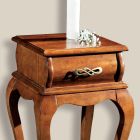 Telefonständer im klassischen Stil aus Holz Made in Italy - Hastings Viadurini
