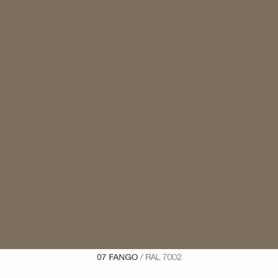 Runder Couchtisch im Freien aus Hanf oder Schlammmetall - Stephane Viadurini