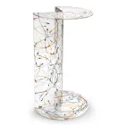 Couchtisch aus transparentem oder farbigem Plexiglas Made in Italy - Tabli Viadurini