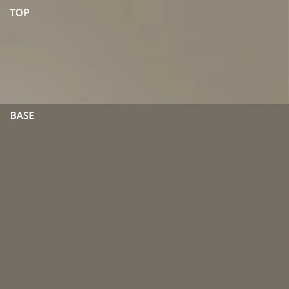 Runder Couchtisch Bootsform aus Metall und geätztem Glas - Boarding Viadurini