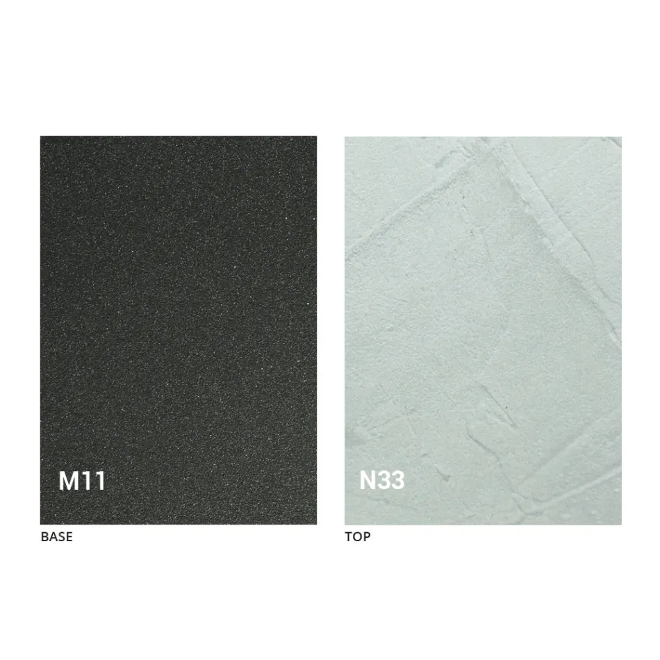 Verwandelbarer Couchtisch mit Holzplatte und Metallgestell Made in Italy - Peach Viadurini