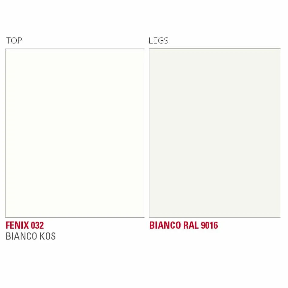 Transformierbarer Wohnzimmer Couchtisch aus Fenix und Metall Made in Italy - Chiano Viadurini