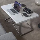 Verwandelbarer Couchtisch in Esstisch aus Holz Made in Italy - Aikido Viadurini