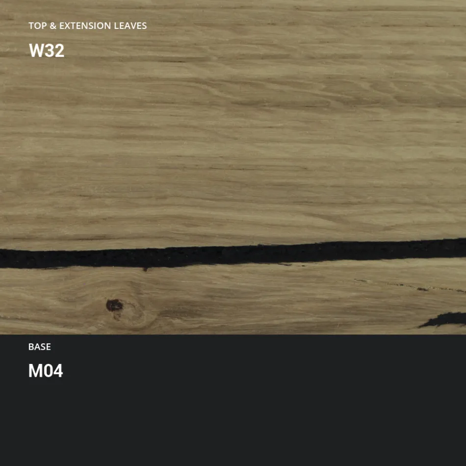 Verwandelbarer Couchtisch in Esstisch aus Holz Made in Italy - Polar Viadurini