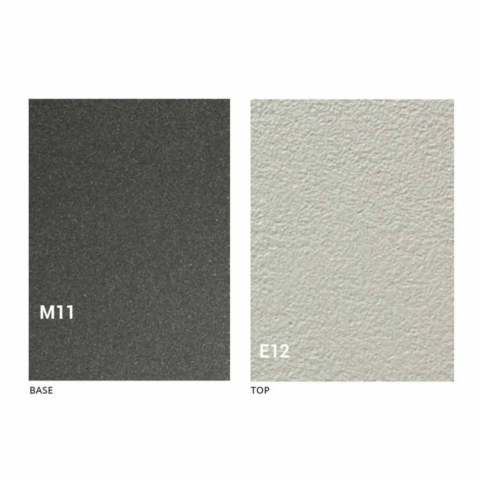 Moderner umwandelbarer Couchtisch mit Malta-Effektplatte Made in Italy - Patroclus Viadurini