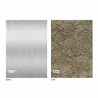 Moderner umwandelbarer Couchtisch mit Mörtel-Effekt-Platte Made in Italy - Salomon Viadurini