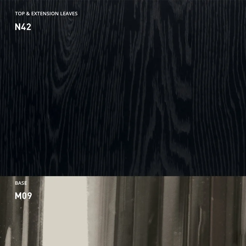 Moderner verwandelbarer Couchtisch aus Metall und Holz Made in Italy - Universe Viadurini