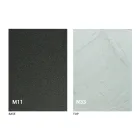 Moderner wandelbarer Couchtisch aus Graphitmetall und Holzplatte - Sistocle Viadurini