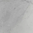 Tulip Saarinen H 39 Ovaler Couchtisch mit Carrara-Marmorplatte, hergestellt in Italien – Scharlachrot Viadurini