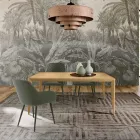 Ausziehbarer Tisch von 180 bis 240 cm aus Eschenholz mit Lattenrost - Modula Viadurini