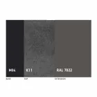 Ausziehbarer Esstisch auf 2,8 m mit Keramik- und Metallbeinen - Paoluccio Viadurini