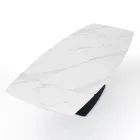 Ausziehbarer Tisch auf 230 cm mit Platte in Marmoroptik – Batofilo Viadurini