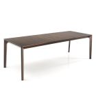 Ausziehbarer Tisch auf 240 cm aus Holz mit Platte aus MDF – Ruthenium Viadurini