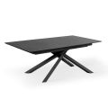 Ausziehbarer Tisch auf 270 cm mit HPL-Platte und Aluminium-Untergestell – Suchen