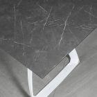 Ausziehbarer Tisch auf 270 cm mit HPL-Platte und Aluminiumgestell – Villongo Viadurini