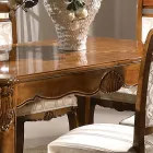 Ausziehbarer Tisch bis 280 cm aus Bassano Nussbaumholz Made in Italy - Caligola Viadurini