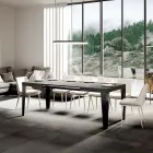 Ausziehbarer Tisch auf 284 cm in verschiedenen Größen und Ausführungen, hergestellt in Italien – Strand Viadurini