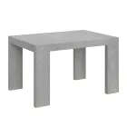 Ausziehbarer Tisch auf 440 cm aus Mikropartikeln aus Holz, hergestellt in Italien – Baum Viadurini