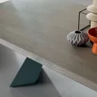 Ausziehtisch mit seitlicher Verlängerung aus furniertem Holz - Aperol Viadurini