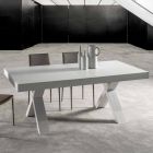 Ausziehbarer Tisch mit Melaminholzplatte - Atessa Viadurini