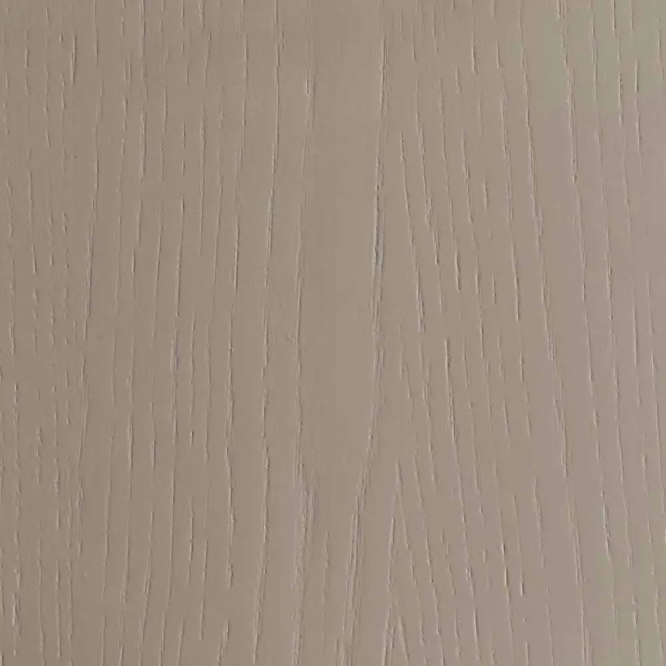 Ausziehbarer Tisch mit Tanganika Walnussholzplatte und Metallbeinen - Ketla Viadurini