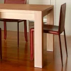 Ausziehbarer Designtisch aus Eichenholz, L160 / 260xP90cm, Jacob Viadurini
