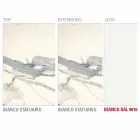 Ausziehbarer Tisch Bis zu 238 cm aus Laminam und Metall Made in Italy - Remigio Viadurini