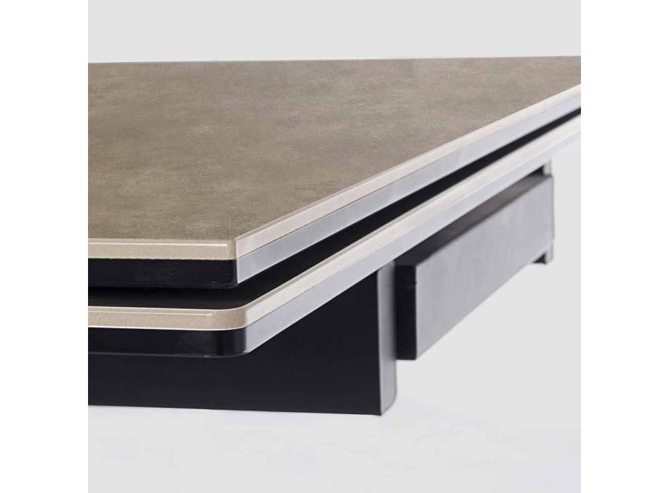 Ausziehbarer Tisch Bis 240 cm mit Homemotion Keramikplatte - Avici