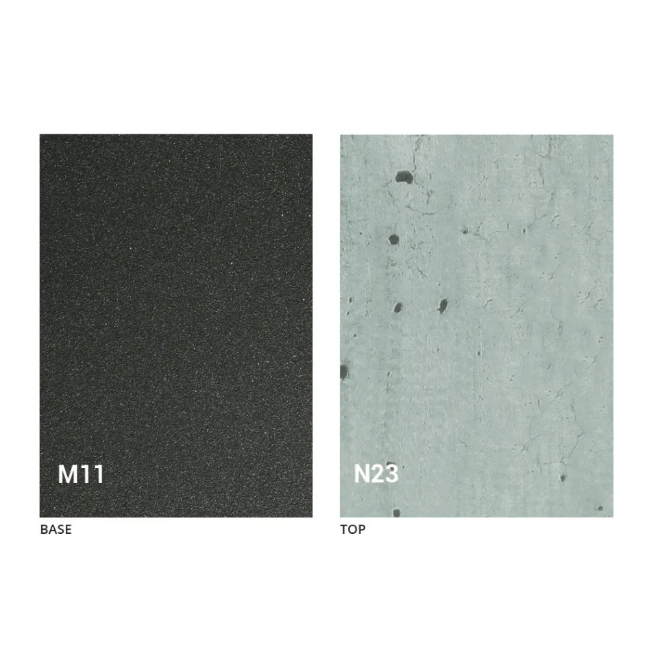 Ausziehbarer Tisch bis zu 280 cm aus Holz und Metall Made in Italy - Gallotto Viadurini