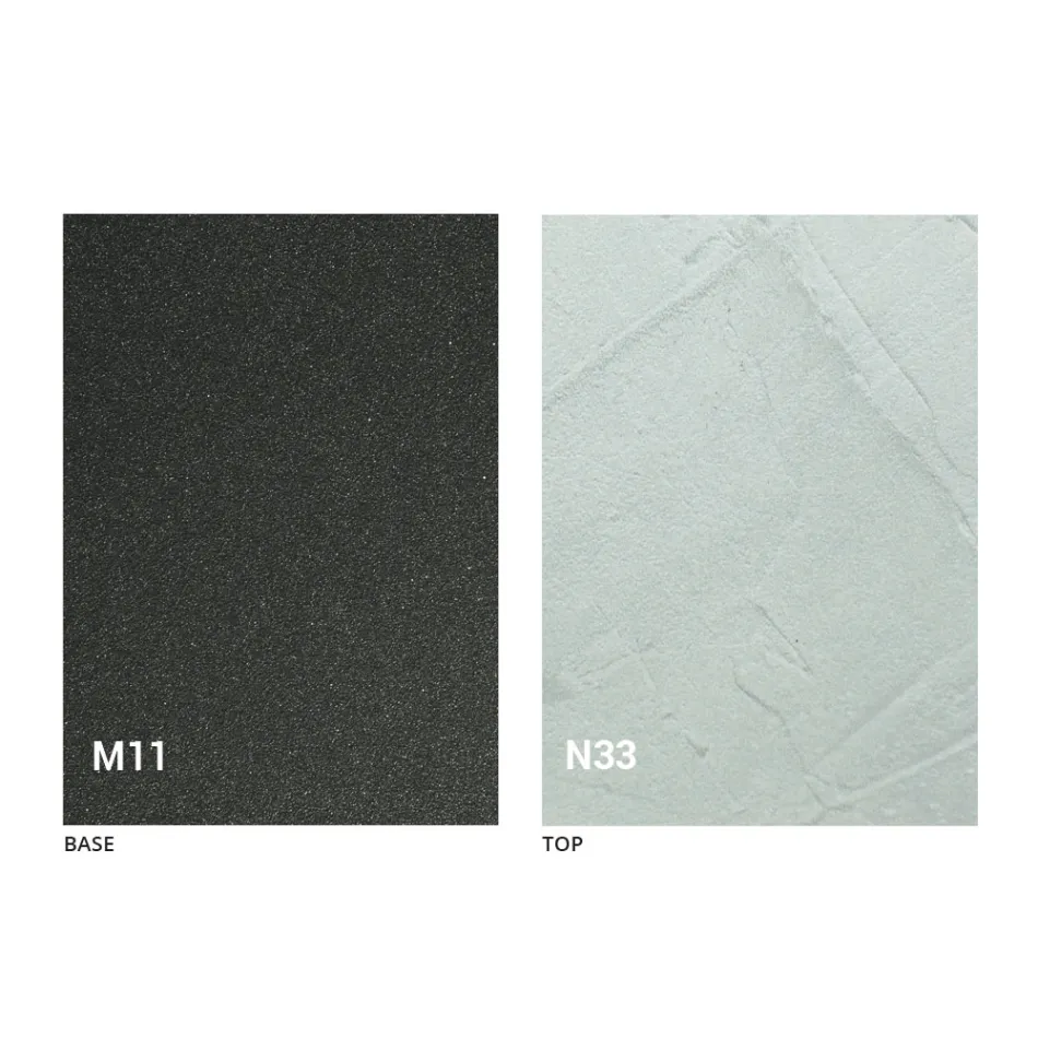 Ausziehbarer Tisch bis zu 280 cm aus Holz und Metall Made in Italy - Gallotto Viadurini